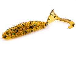 Твистер LUCKY JOHN Ultra Worm Curly 4
