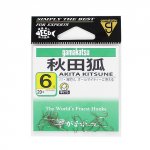 Крючки GAMAKATSU Akita Kitsune BRN №3,5 22шт.(Япония)