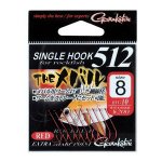 Крючки GAMAKATSU Single Red 512 №8 10шт.(Япония)