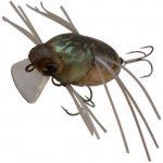 Воблер JACKALL Chubby Bug 35 F цв.clear brown kogane(Япония)