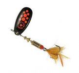 Блесна вращ. MEPPS Black Fury Mouche №1 цв.черный(Франция)