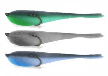 Поролоновая рыбка APS Slug DH 100мм цв.SET-1 4шт.(Россия)