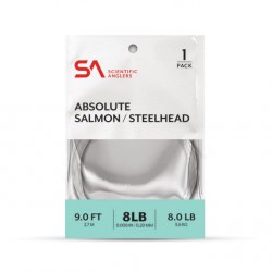 Подлесок SCIENTIFIC ANGLERS Absolute Salmon 9ft 0,33мм(Япония)