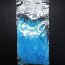 Перья из седла петуха HARELINE цв.blue(США)
