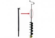 Удлинитель шнека для ледобура ТОНАР Торнадо-М УДТ-500(Барнаул, Россия)