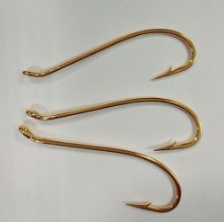 Крючки FLYFISHER KH 71590 Gold №2/0 10шт.(Корея)