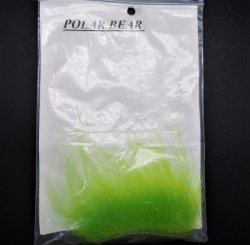 Мех полярного медведя FLY-FISHING цв.chartreuse(Россия)