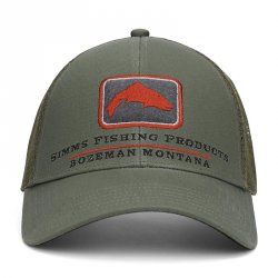 Кепка SIMMS Trout Icon Trucker цв.smokey olive(Вьетнам)