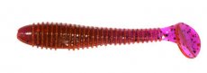 Виброхвост CRAZY FISH Vibro Fat 4'' 10см цв.12 кальмар 4шт.(Гонконг)
