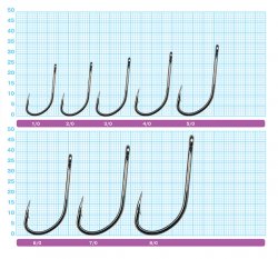 Крючки OWNER 5170 №8/0 3шт.(Япония)