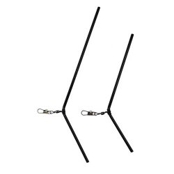 Противозакручиватель MONTAGE PRO изогнут. с карабином 20см арт.9933-020(Китай)