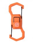 Карабин STREAM TRAIL Magnet Release Lock с магнитом цв.orange ST-025104(Китай)