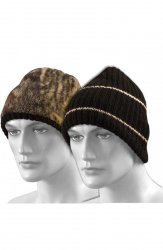 Шапка HOT SHOT HUNTING двухсторонняя акрил/флис цв.realtree ap/black(Китай)