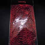 Седло петуха FUTURE FLY Freshwater Rooster Saddle Grizzly цв.red(Дания)