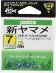 Крючки GAMAKATSU Shin Yamame №6 17шт.(Япония)