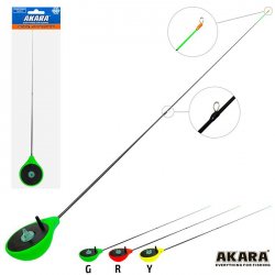 Удочка зимняя балалайка AKARA Finezza L цв.красный RBS-R(Россия)