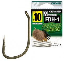 Крючки OWNER 56941 FDH-1 Brown №14 17шт.(Япония)