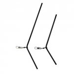 Противозакручиватель MONTAGE PRO изогнут. с карабином 20см арт.9933-020(Китай)