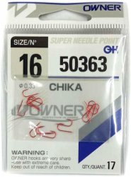 Крючки OWNER 50363 №16 13шт.(Япония)