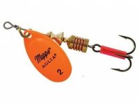 Блесна вращ. MEPPS Aglia Fluo №0 цв.оранж.(Франция)