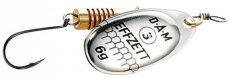 Блесна вращ. DAM Effzett Spinner Single Hook 4гр. цв.silver 5120-402(Польша)