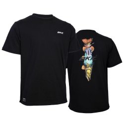 Футболка BKK Short Sleeve Casual Shirt Brand values Pike цв.Black р-р L(Китай)