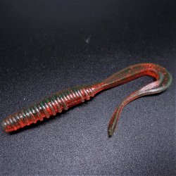 Твистер JOHNNY FISH Mad Worm 70 цв.01 6шт.(Россия)
