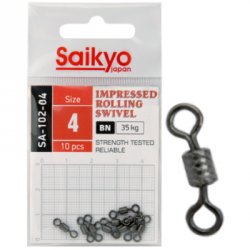 Вертлюг SAIKYO SA-102 №4 10шт.(Япония)