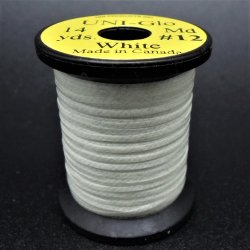 Люрекс UNI плоский Glo №12 14y цв.white(Канада)