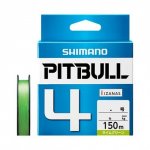 Шнур SHIMANO Pitbull 4 PE цв.lime green 150м р-р 0,5, 0,117мм(Япония)