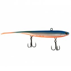 Зимний слаг JIG IT Whale Tail 130мм 22гр. цв.002 Pearl blue(Китай)