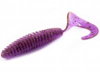 Твистер LUCKY JOHN Ultra Worm Curly 4