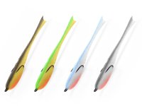 Поролоновая рыбка APS 105мм Slim цв.SET-2 4шт.(Россия)