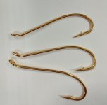 Крючки FLYFISHER KH 71590 Gold №6 10шт.(Корея)