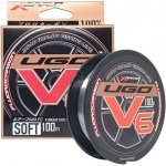 Леска YGK X-Braid UGO V6 Soft Fluorocarbon 100м р-р 1,0, 0,165мм(Япония)