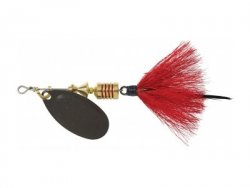 Блесна вращ. MEPPS Aglia Mouche №1 красная муха цв.черный(Франция)