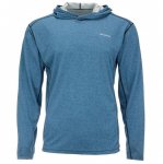 Футболка SIMMS BugStopper Hoody LS цв.nightfall heather р-р M(США)