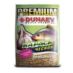 Прикормка DUNAEV-PREMIUM Карась чеснок 1кг(Россия)