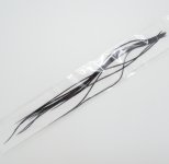 Перья петуха WHITING фасованные цв.black(США)