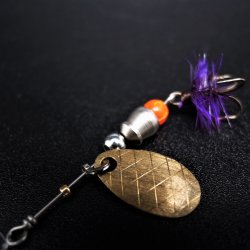 Блесна вращ. ШМАКОВКА Елец 1,1гр. цв.ник./латунь(Россия)