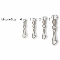 Крепеж для поплавка STONFO скользящий тефлон №1 арт.360-1 2шт.(Италия)