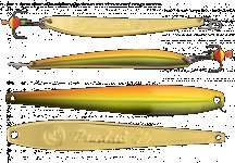 Блесна зим. ECOPRO Vandal 60мм цв.FRG(Россия)