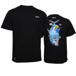 Футболка BKK Short Sleeve Casual Shirt Brand values GT цв.Black р-р XL(Китай)
