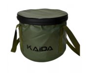 Ведро для замешивания прикормки KAIDA PVC с крышкой 20л арт.KY-20-20L(Китай)