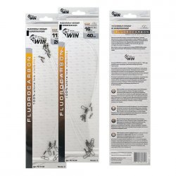 Поводок WIN Fluorocarbon 0,53мм 8кг 20см 5шт.(Россия)