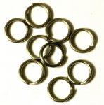 Кольцо заводное KOSADAKA black 7мм 17кг 14шт.(Япония)