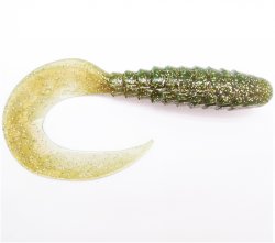 Твистер LEX Cone Grub 7,0'' цв.001 2шт.(Россия)