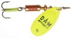 Блесна вращ. DAM Effzett Fluo Spinner 4гр. цв.yellow 60665(Польша)