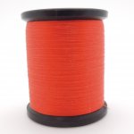 Нить монтажная UNI вощёная 8/0 цв.fluo orange(Канада)