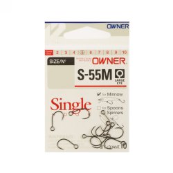 Крючки OWNER 51770 S-55M №8 9шт.(Япония)